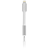 Audio Adapter for iPhone MFi Lightning to 3.5mm Aux White