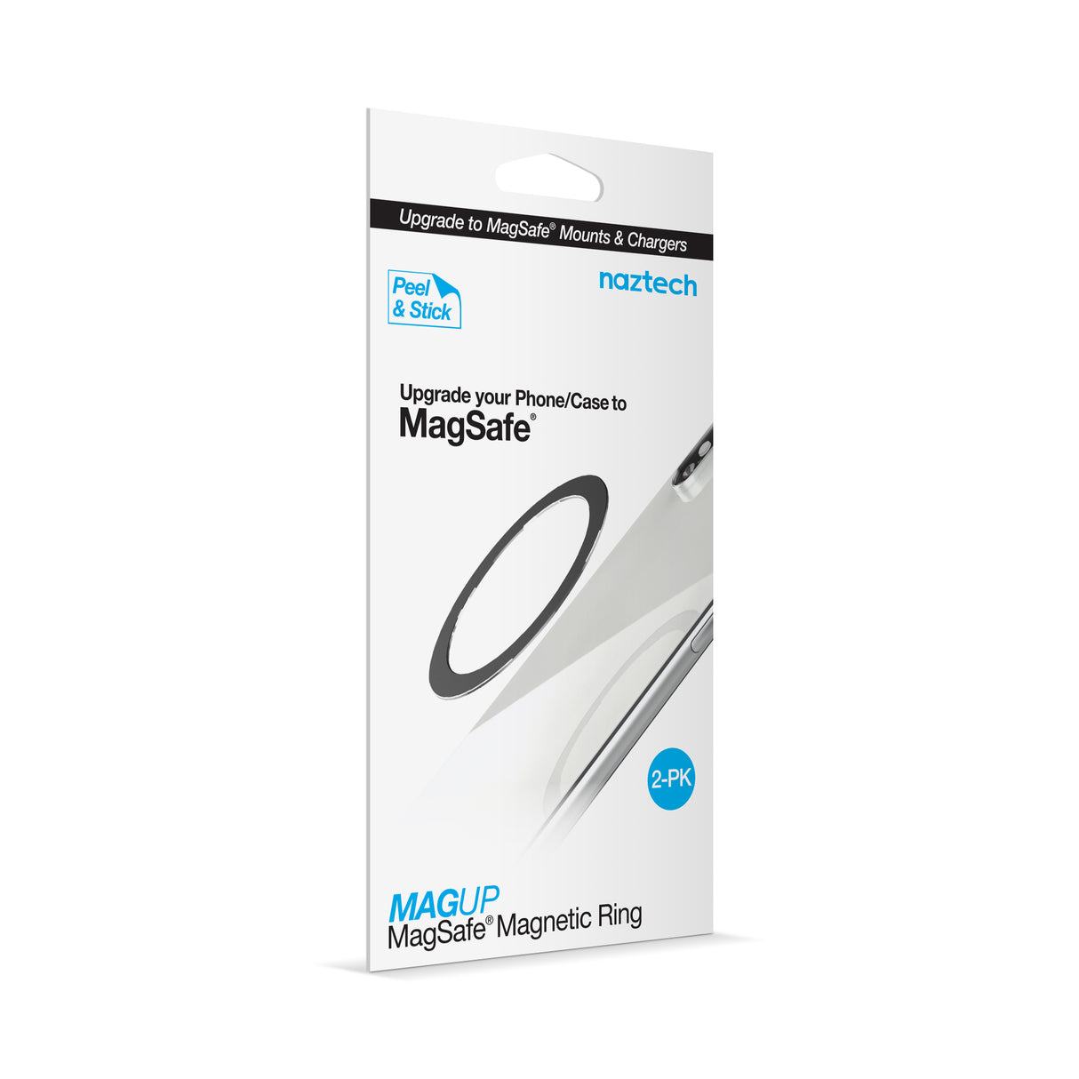 NAZTECH MagUp MagSafe Magnetic Ring Adapter