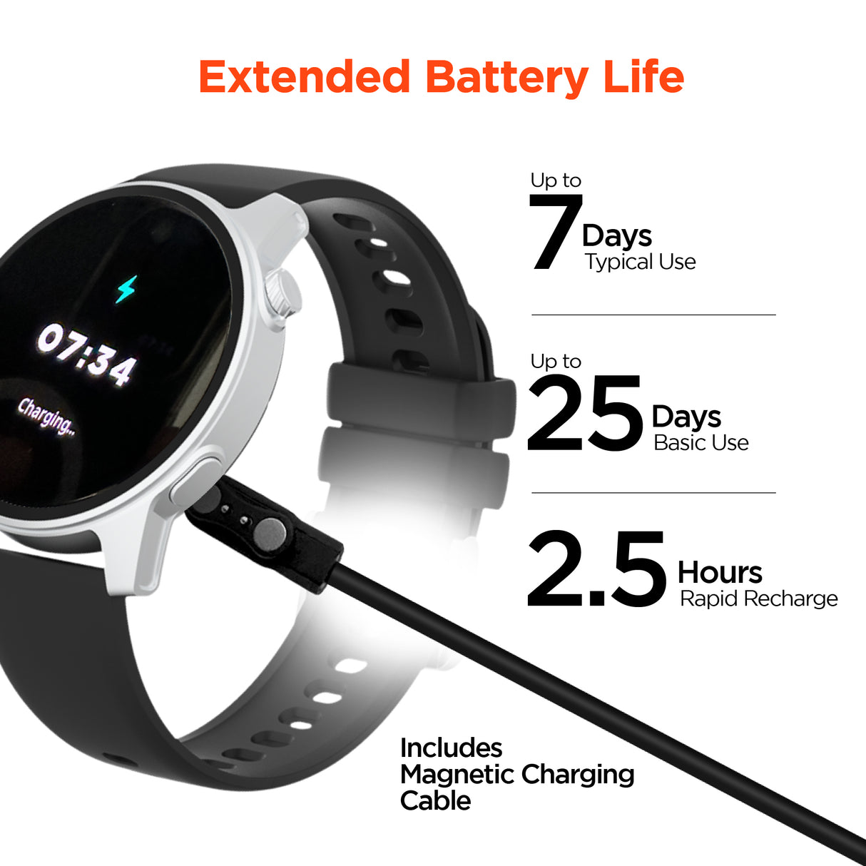 Activ8 Smartwatch + Fitness Tracker