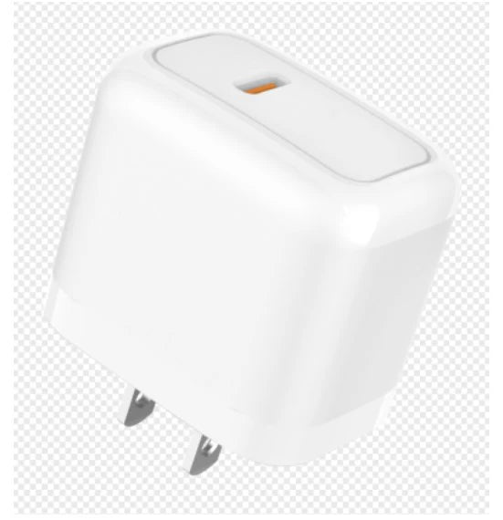 25W Single Port Type C Charger PD25, White