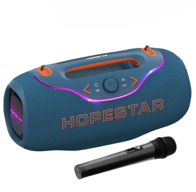 HOPESTAR 200W Wireless Party Bluetooth Speaker with One Microphone