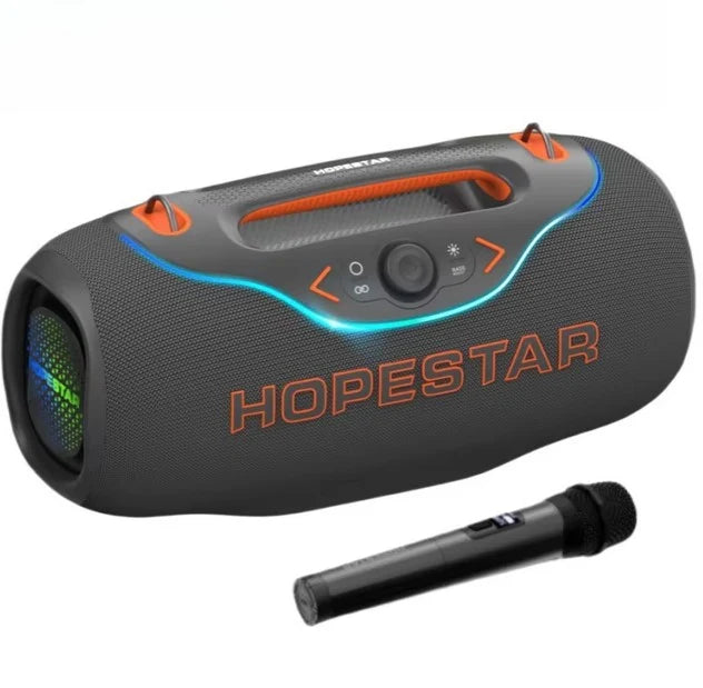 HOPESTAR 200W Wireless Party Bluetooth Speaker with One Microphone