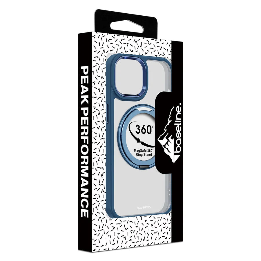 baseline RingRound 360° Kickstand Case w/ MagSafe for Apple iPhone 17e / 16e / 14 / 13