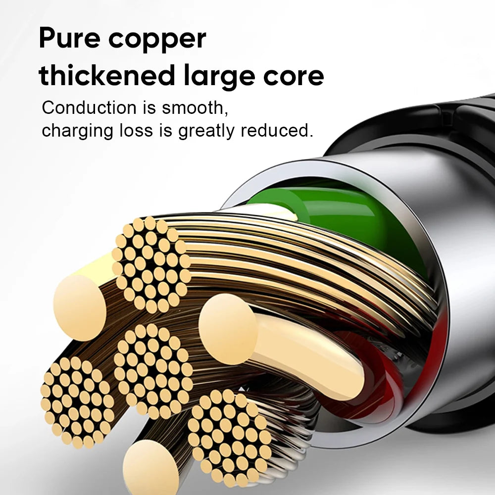 100W Type C to C Cable 1.5M Long, Black