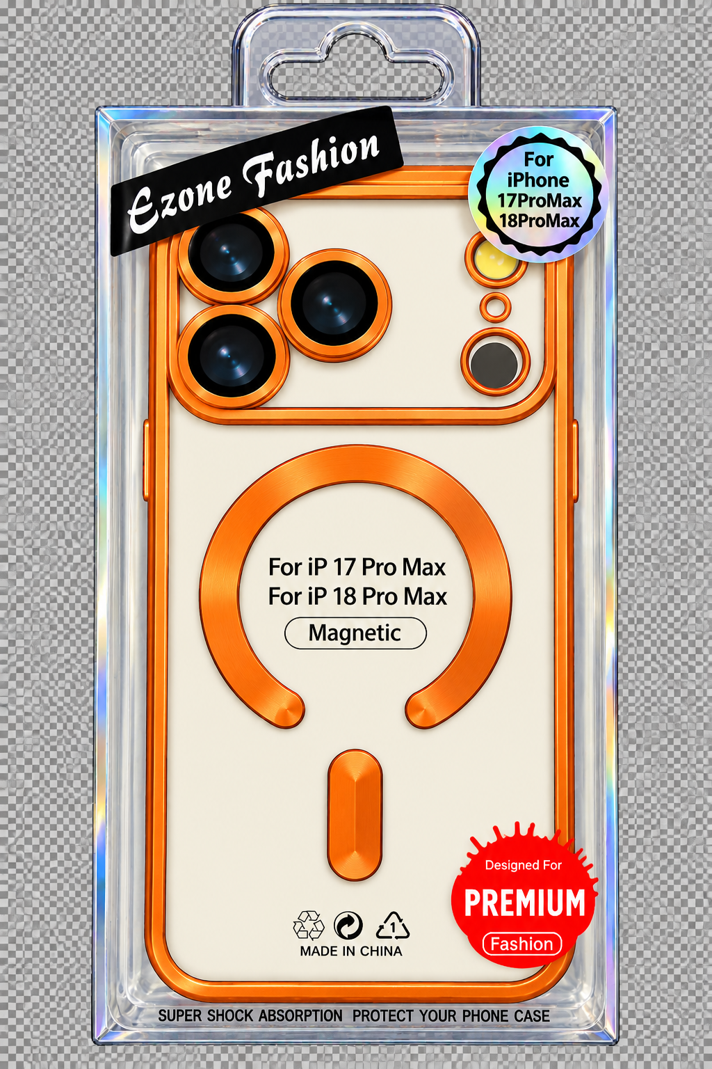 iPHONE 17/18 PRO MAX ezone MAGSAFE SOFT CASE
