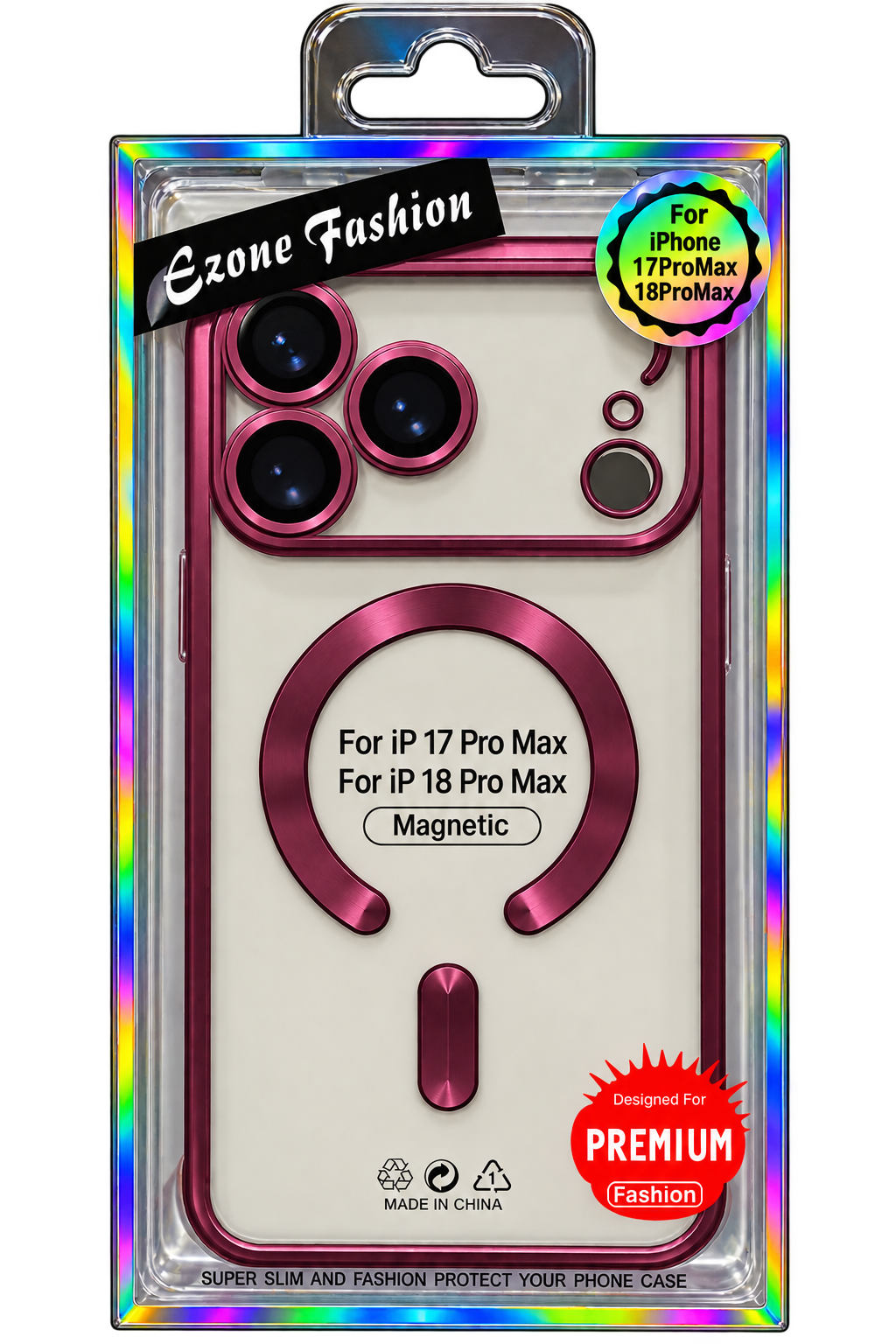 iPHONE 17/18 PRO MAX ezone MAGSAFE SOFT CASE