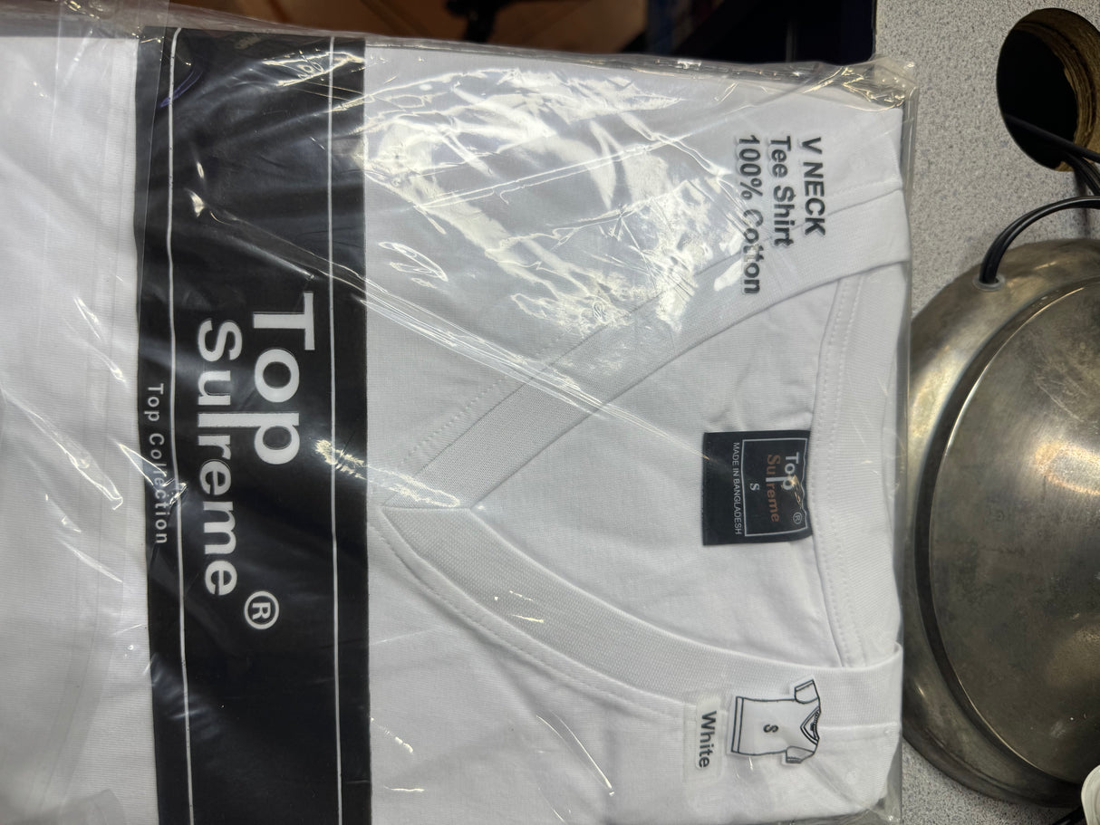 TEE SHIRT V NECK 6PACK