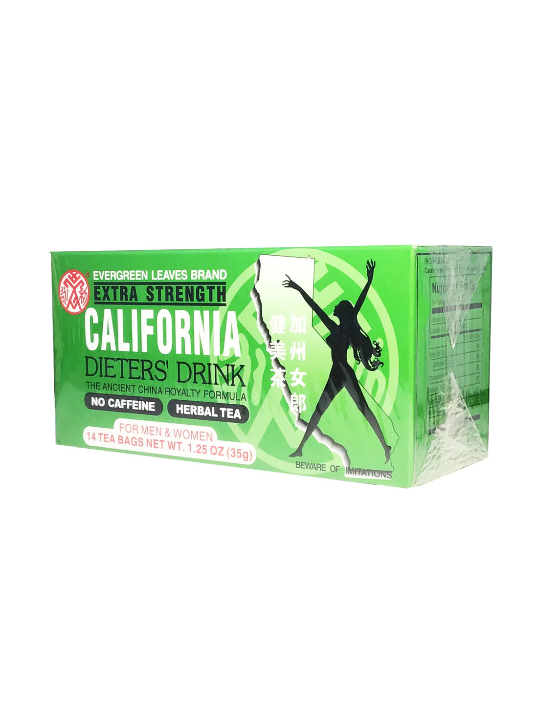 Evergreen Leaves California Dieter's Drink Extra Strength Tea