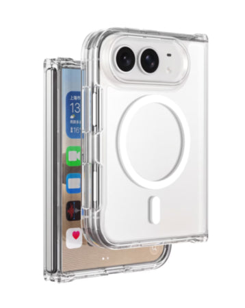 iPhone Duo Clear Case with Wireless Charging Support