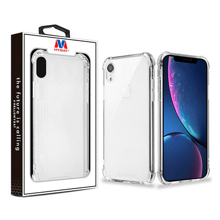 MyBat Sturdy Gummy Cover for Apple iPhone XR - Highly Transparent Clear / Transparent Clear