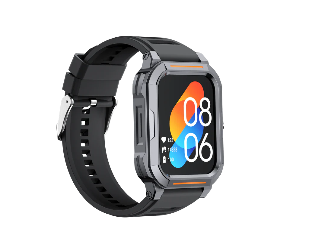 HAVIT 250mAh Smart Watch with 1.91" TFT Screen with Removable Case