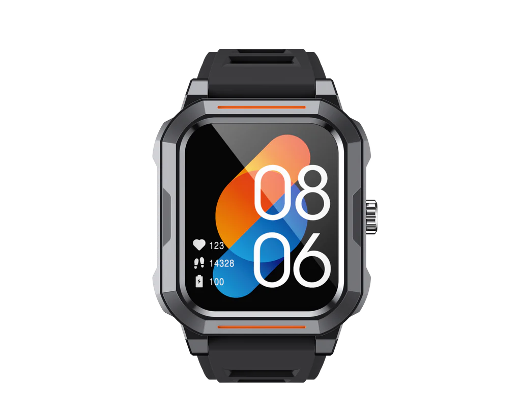 HAVIT 250mAh Smart Watch with 1.91" TFT Screen with Removable Case