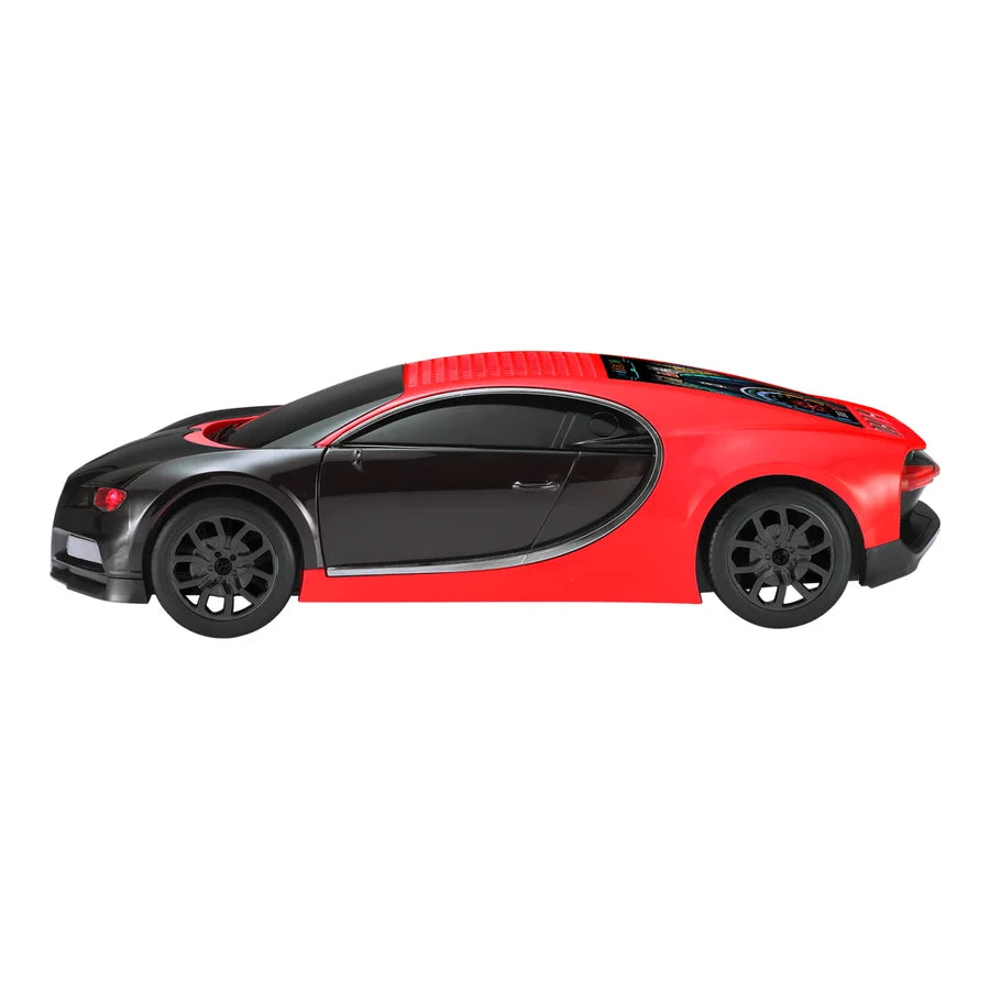 MaxPower Bugatti Style Bluetooth Speaker with LED Lights + Digital Display