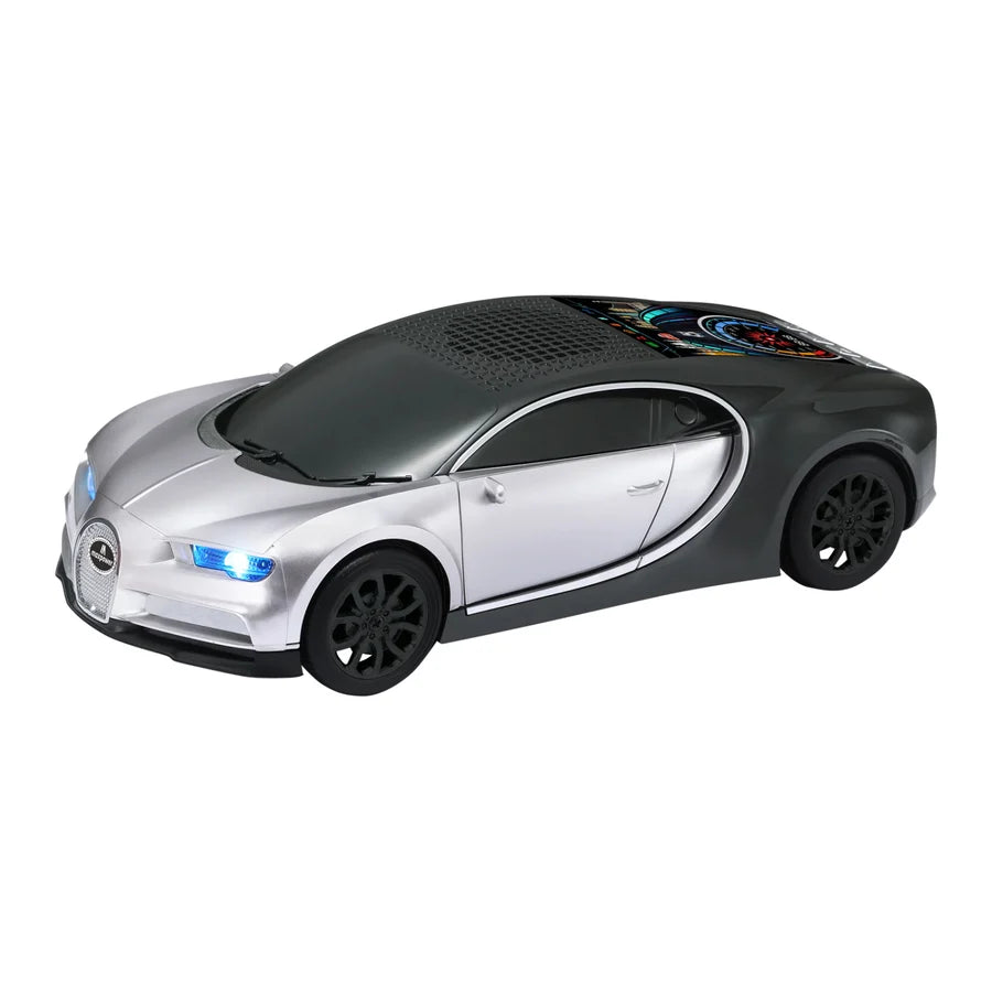 MaxPower Bugatti Style Bluetooth Speaker with LED Lights + Digital Display