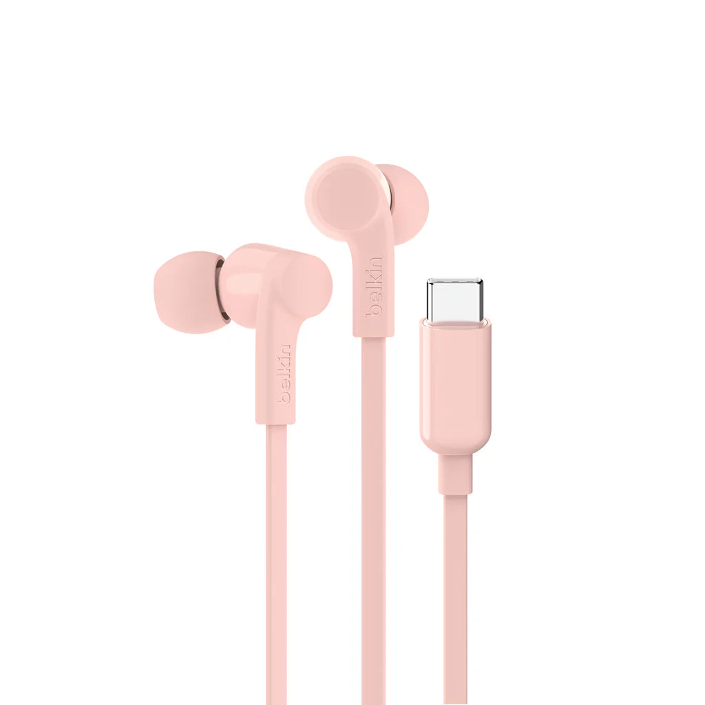 Belkin Usb-C Wired Earbuds W/ Adjustable Volume Limiter