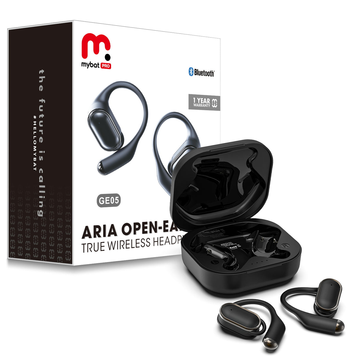 MyBat Pro Aria Open-Ear True Wireless Headphones