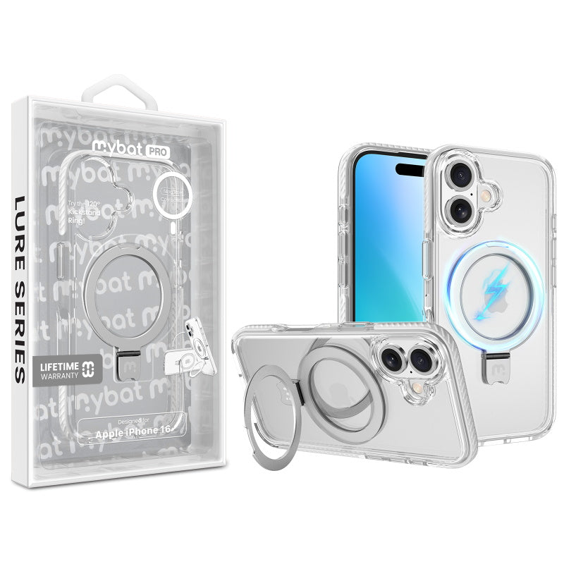 MyBat Pro Lure Series Case w/ MagSafe Kickstand Ring for Apple iPhone 16