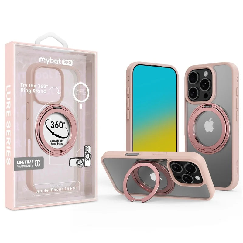 MyBat Pro Lure Series 360° Ring Stand MagSafe Case for Apple iPhone 16 PRO