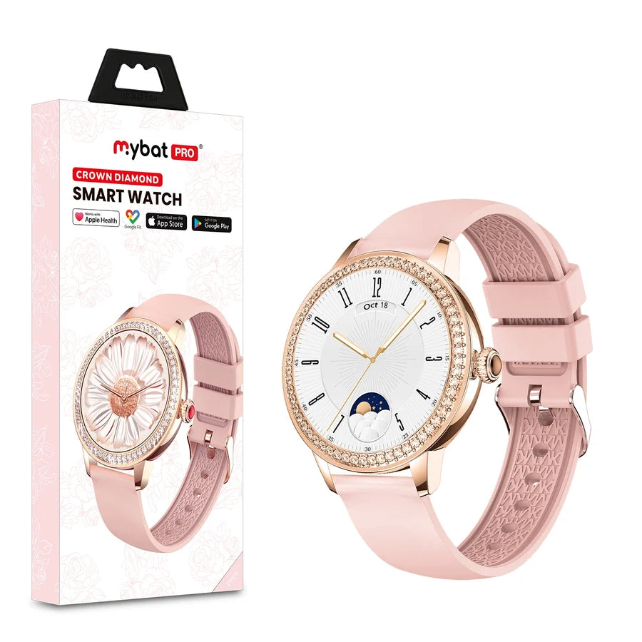 MyBat Pro Crown Diamond Smart Watch