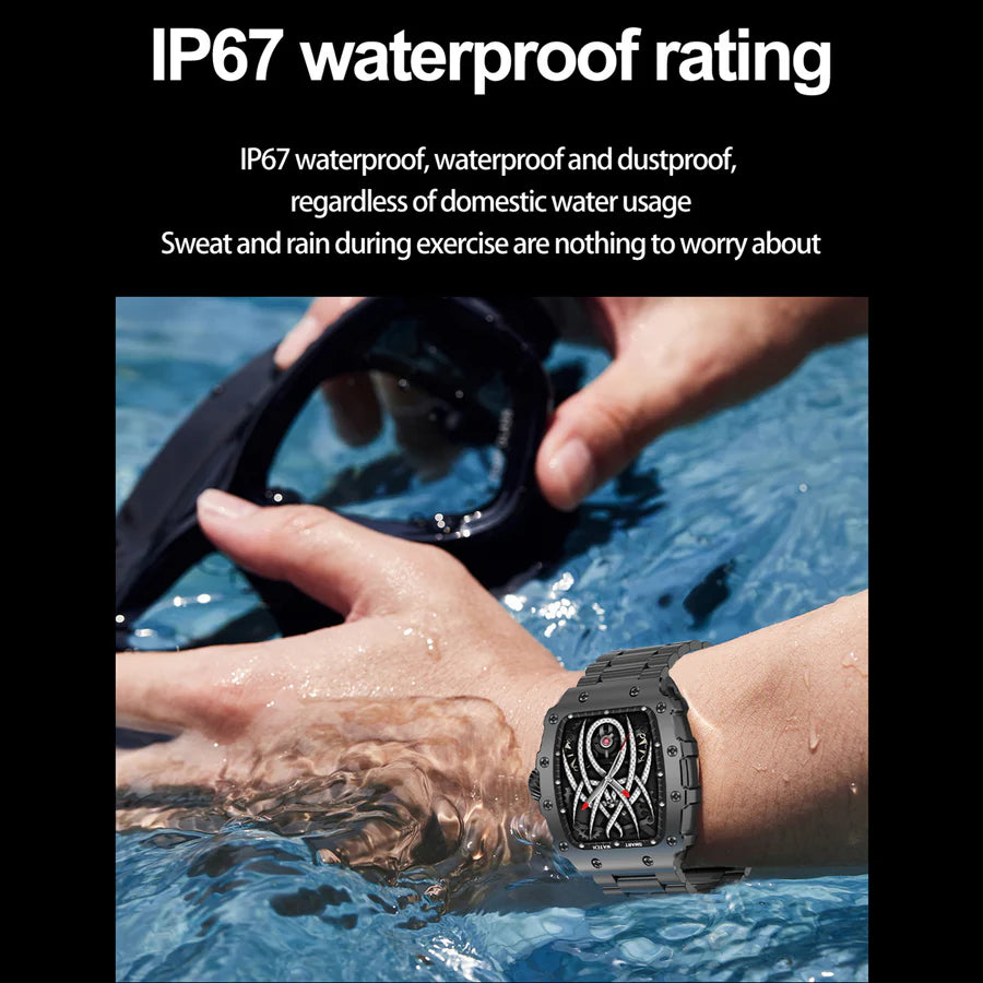MyBat Pro Fitness Smartwatch - Black