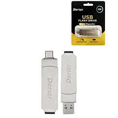 Derlar Dual USB 3.2 Type A + C USB Flash Drive