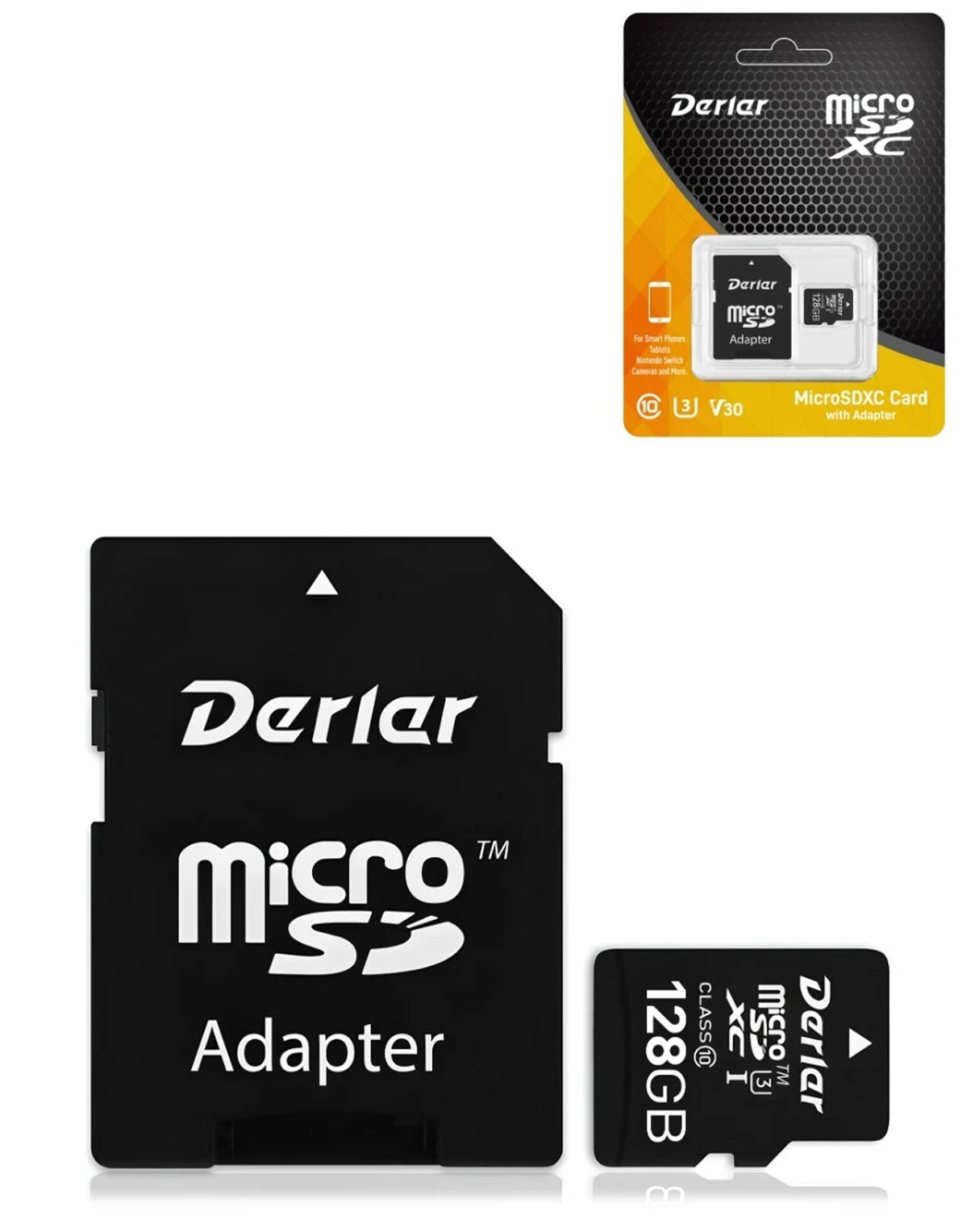 Derlar DL-230 microSD Card with Adapter V30 C10