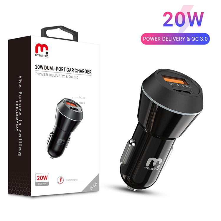 MYBAT PRO 20W DUAL PORT CAR CHARGER