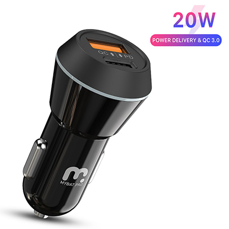 MYBAT PRO 20W DUAL PORT CAR CHARGER