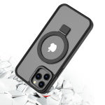 MyBat Shade Series Case w/ MagSafe Ring Stand for Apple iPhone 12 / 12 Pro (6.1) - Black