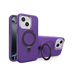 iPhone 12 / 12 Pro Support Heavy Duty Case with Wireless Charging Kickstand