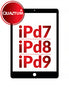 iPad 7 (2019) / iPad 8 (2020) / iPad 9 (2021) Digitizer Assembly