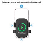 MyBat Pro Wireless Car Charger(Air Vent & Dashboard Mount) - Black