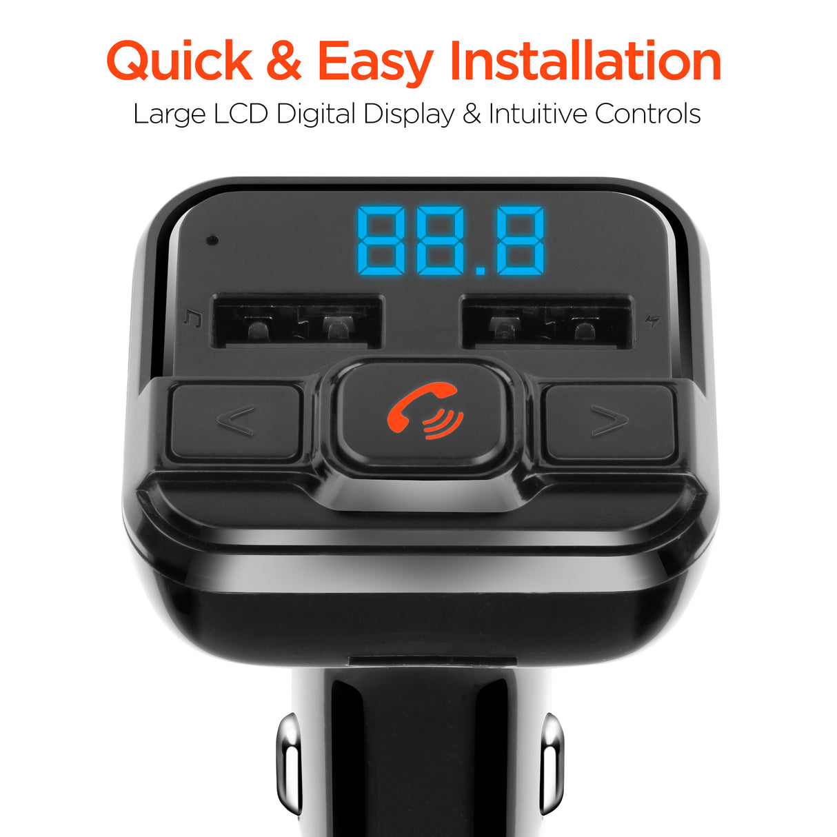 HyperGear IntelliCast FMM Trasn-Black