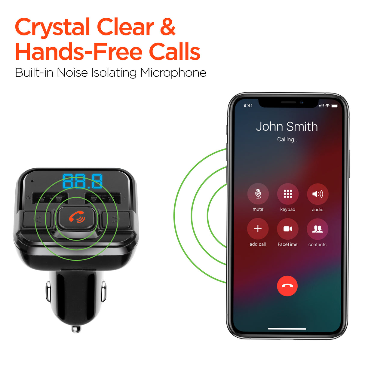 HyperGear IntelliCast FMM Trasn-Black