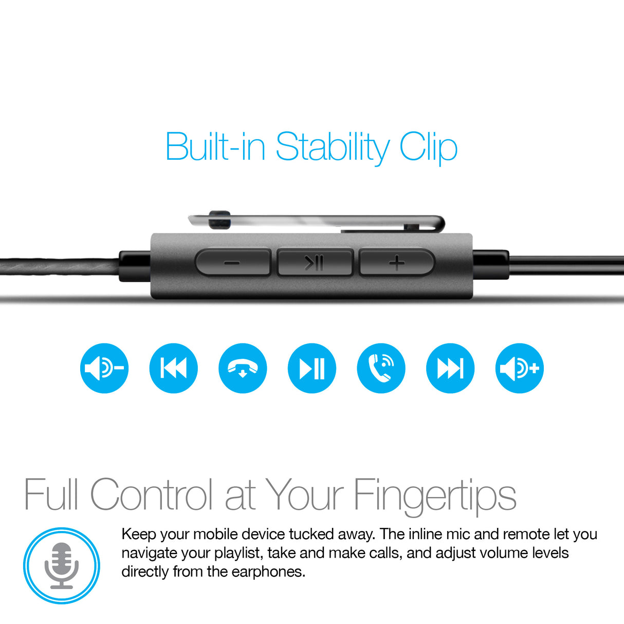 NAZTECH X1 ANC EARPHONES-BLACK : 3.5