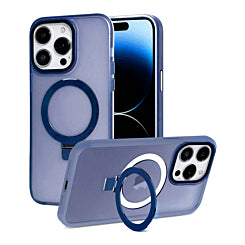 Carbon Wireless Charging Case with Ring Stand - BLACK for iPhone 13 Pro Max