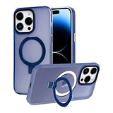 Carbon Wireless Charging Case with Ring Stand - BLACK for iPhone 13 Pro Max