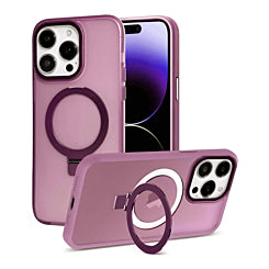 Carbon Wireless Charging Case with Ring Stand - BLACK for iPhone 13 Pro Max