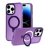 Carbon Wireless Charging Case with Ring Stand - BLACK for iPhone 13 Pro Max