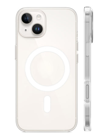 Shiny Wireless Charging Clear Case iPHONE 14