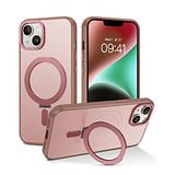 Carbon Wireless Charging Case with Ring Stand - for iPhone 14 / 13