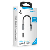 Naztech USB-C to 3.5mm Audio Adapter