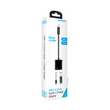 Naztech Audio + Charge Adapter for USB-C Devices  3.5mm Aux and USB-C