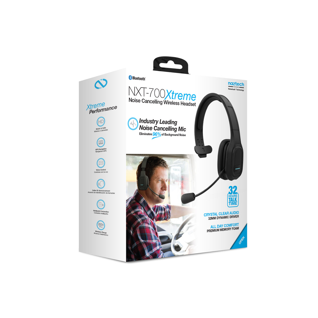 NXT-700 Xtreme Noise Cancelling Wireless Trucker Headset