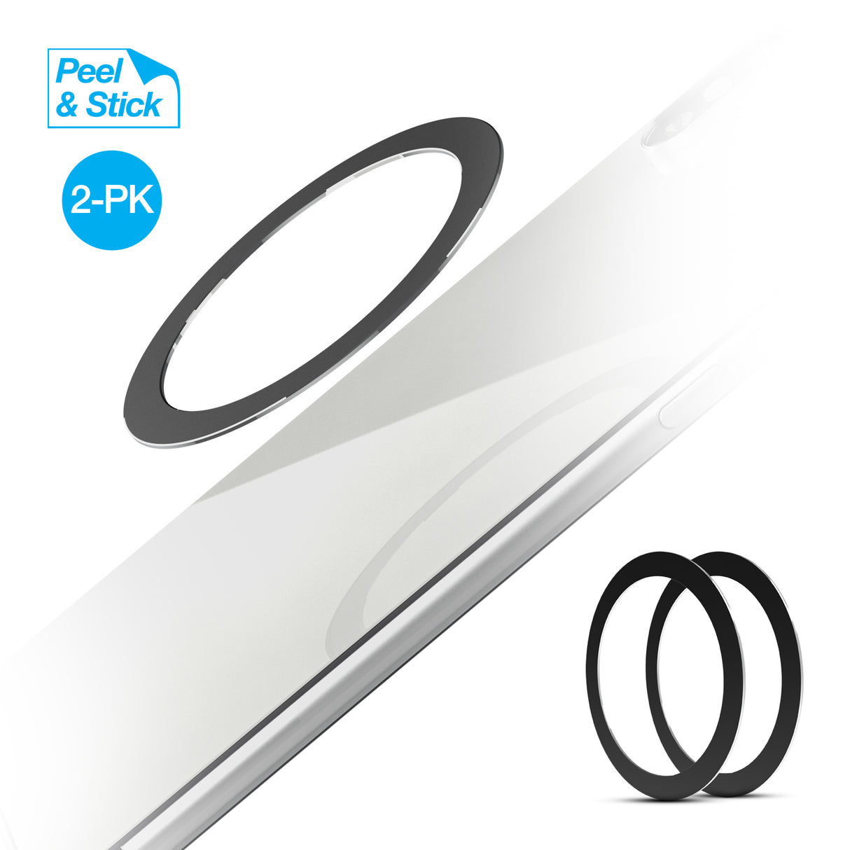 NAZTECH MagUp MagSafe Magnetic Ring Adapter