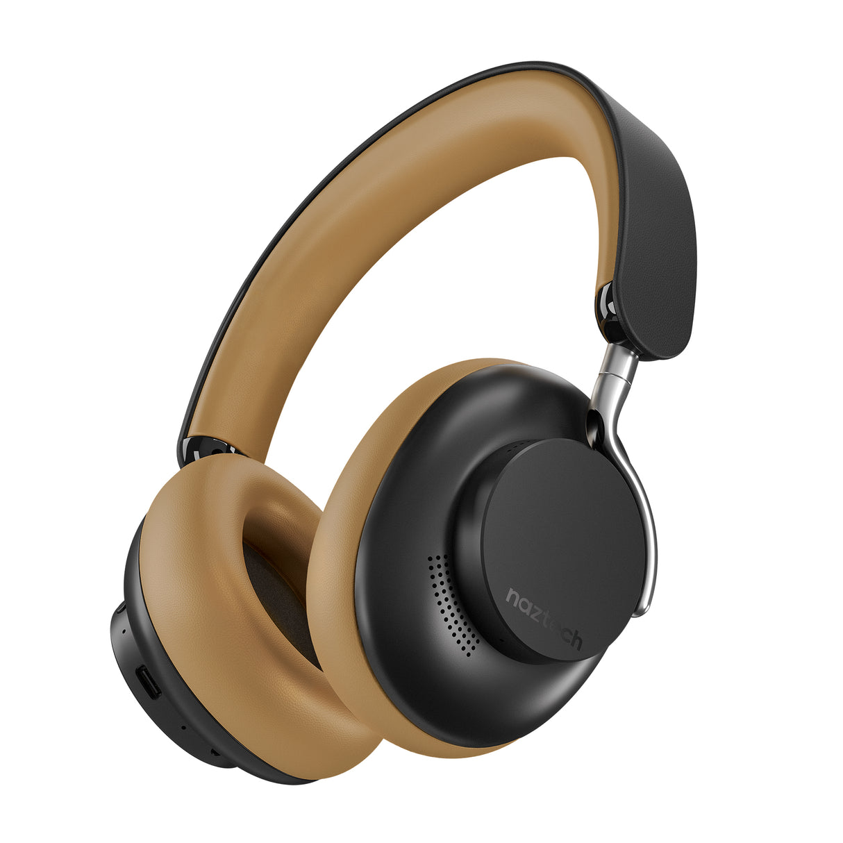 NAZTECH Aura 360 ANC Wireless Noise Cancelling Over-the-Ear Headphones