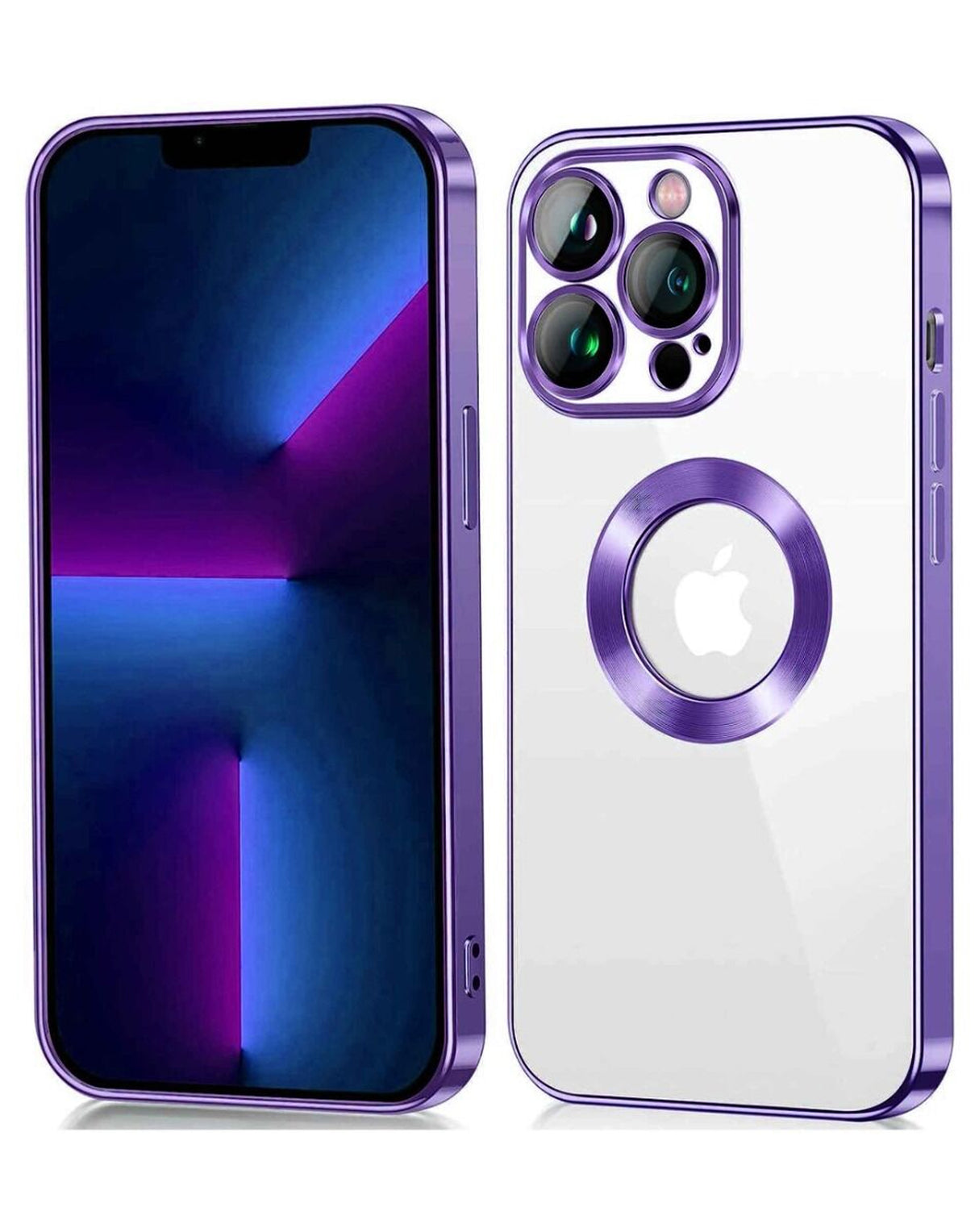 Shiny Wireless Charging Clear Case - for iPhone 15 Pro Max