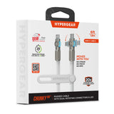 HyperGear Chunky180° 100W USB-C to USB-C Rugged Fast Charge Cable