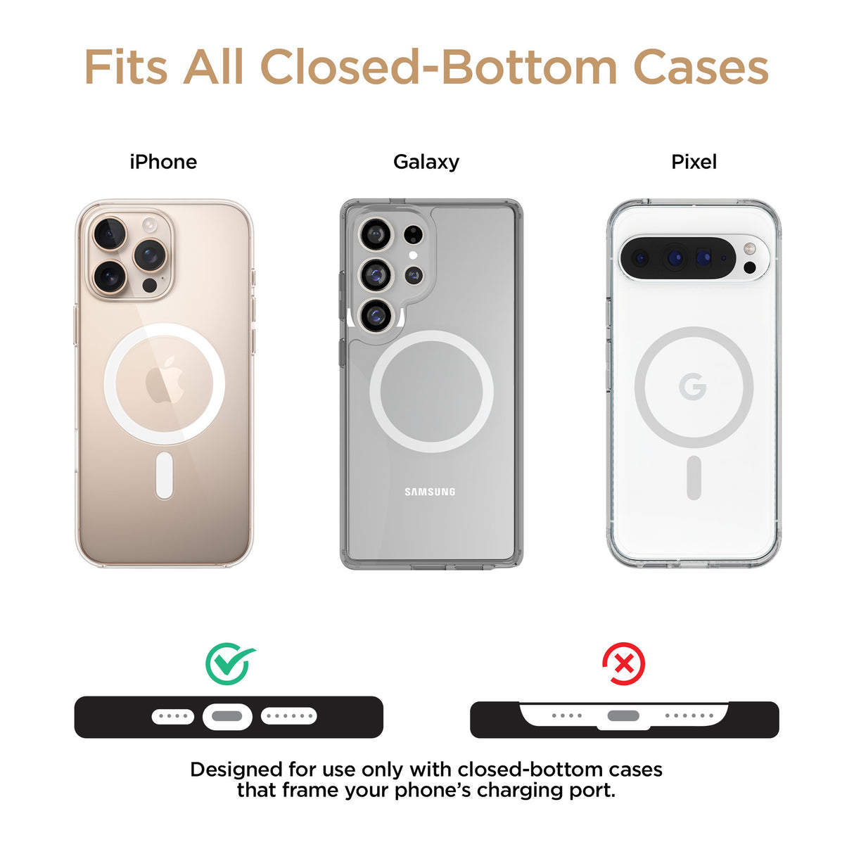 HyperGear TECHcessories 2-in-1 Universal Crossbody Phone Strap and Charging Cable