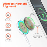 HYPERGEAR MaxCharge 15W Magnetic Wireless Fast Charger with Qi2